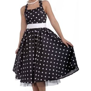 Flirting with the 50's Polka Dot Cutie Costume Dress